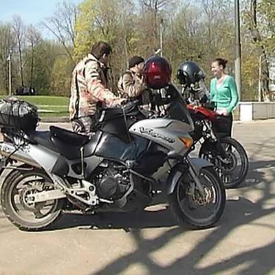МВД определило ошибки, при которых экзамен на водительские права мотоциклиста прекращается