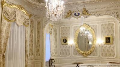 Реставраторы восстановили облик Юсуповского дворца в Петербурге