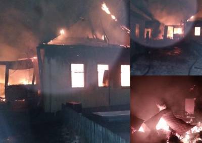 В Башкирии семейная пара спаслась от смерти в жутком пожаре