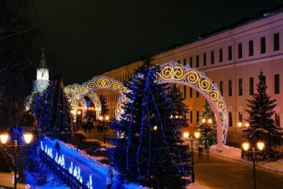 В Казанском Кремле открылись новогодние выставки и экскурсии