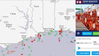Пираты снова захватили танкер в Гвинейском заливе