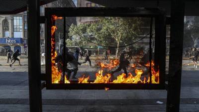 Антиправительственные протесты в Чили