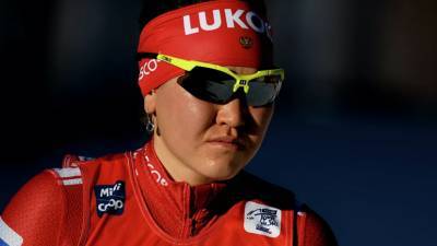 Лыжница Жамбалова завоевала бронзу на этапе Континентального кубка в Швейцарии