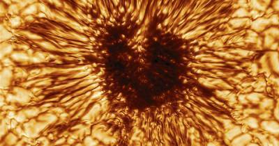 Астрономы получили самое детальное изображение солнечного пятна