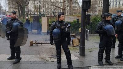 Французские правоохранители применили газ для разгона протестующих