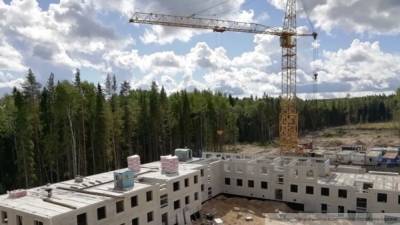 Площадь строящегося через счета эскроу жилья увеличилась в России