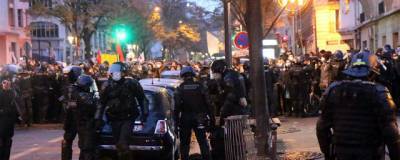 В ходе протестной акции в Париже были задержаны более 20 человек