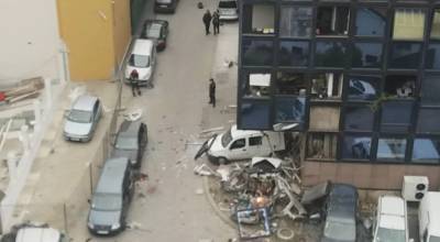 В центре Белграда прогремел взрыв, погиб человек — фото, видео