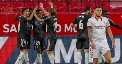 "Реал" после поражения от "Шахтера" одолел в Чемпионате Испании "Севилью"
