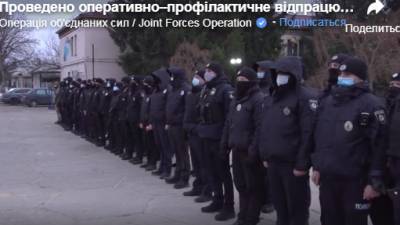 Силовики провели отработку Станицы Луганской