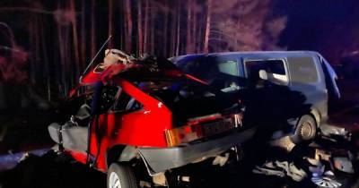 В Луганской области в результате ДТП авто превратилось в груду металла — погиб полицейский