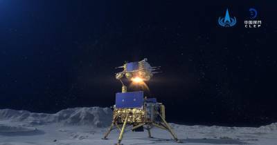 Китайский зонд "Чанъэ-5" перегрузил образцы грунта с поверхности Луны