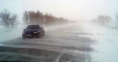 Туман, гололед, снег: на каких дорогах в Армении движение затруднено
