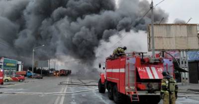 Неисправная печь: названа возможная причина пожара на рынке в Ростове