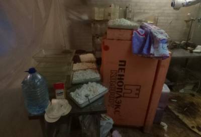 Полиция прикрыла нарколабораторию в гараже на территории Ломоносова