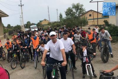Турнир по велоспорту состоялся в Дербентском районе