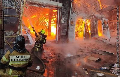 Возможной причиной пожара в Ростове-на-Дону назвали короткое замыкание