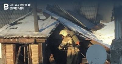 В Дербышках потушили пожар в частном доме