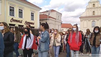 Правоохранители Белоруссии стягивают технику в центр Минска