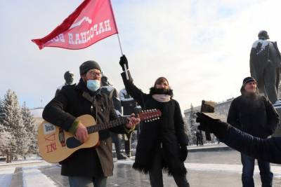 В Новосибирске прошли очередные пикеты в поддержку жителей Хабаровска