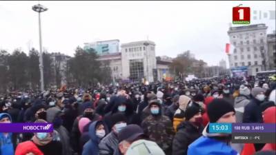 Протесты в Молдове. Людей на улицы вывела избранный президент Майя Санду