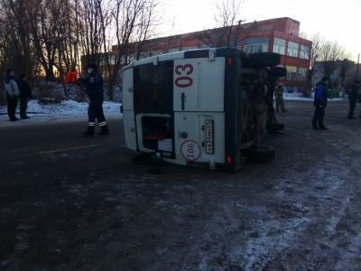 В Тверской области произошло ДТП с участием машины скорой помощи