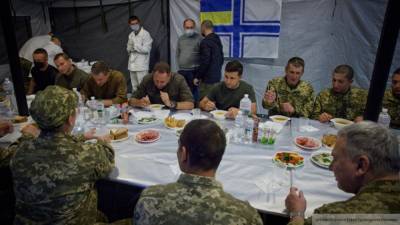 Зеленский приехал в Донбасс, чтобы встретиться с украинскими солдатами