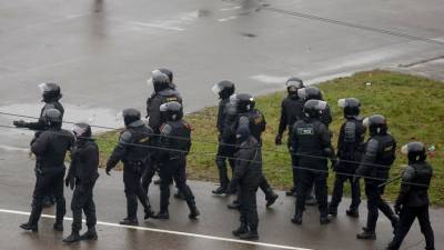 В Минске задержали более 300 участников протестов