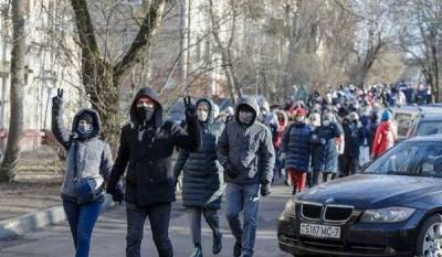 Протесты в Беларуси: силовики задержали 70 человек