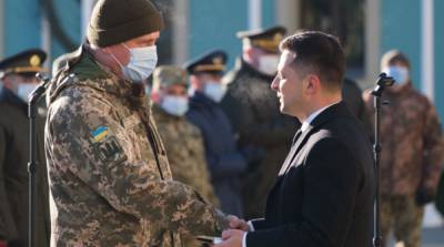 Пяти украинским военным присвоено почетное звание