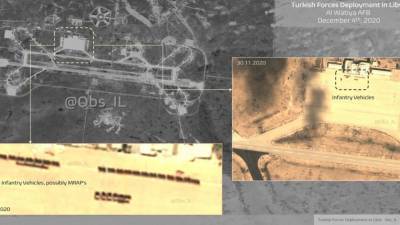 Турция развернула системы ПВО на авиабазе Аль-Ватыя в Ливии