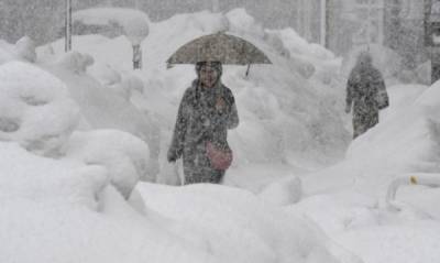 Похолодание до минус 14 и сильный снегопад: погода в Украине на начало недели