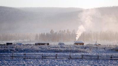 Синоптики рассказали о 50-градусных морозах на Полюсе холода в Якутии