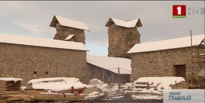 Из руин воссоздают национальное достояние - Кревский замок