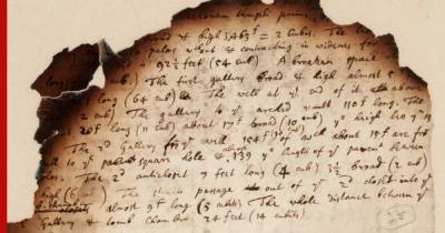 Найдено спасенное из пожара послание Ньютона об алхимии в Древнем Египте
