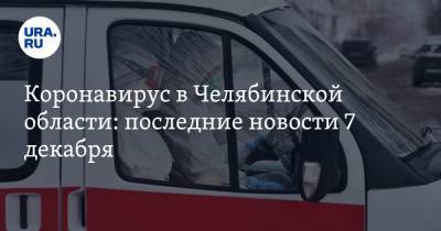 Коронавирус в Челябинской области: последние новости 7 декабря. Школы досрочно отправят на каникулы, COVID взял паузу