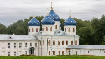 Новгородский Свято-Юрьев монастырь из-за СOVID-19 закрылся для посетителей