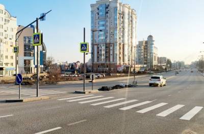Светофоры, шумовые полосы и перенос переходов: как в Липецке снижают аварийность дорог