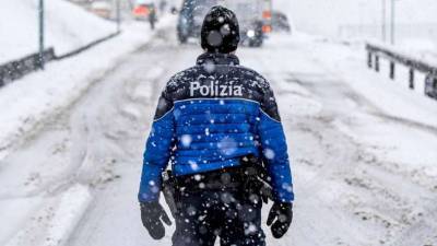 Сильные снегопады и бури обрушились на север Италии и Хорватию (ФОТО, ВИДЕО)