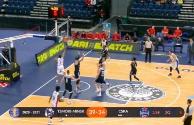 Баскетболисты «Цмокi-Мiнск» в четвертый раз проиграли в Единой лиге ВТБ