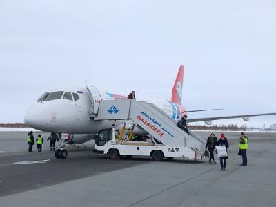 Рейс АК «Ямал» перенесли из-за метели в аэропорту Салехарда