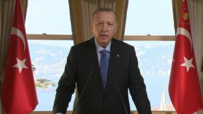 Эрдоган: Турция не поддастся на шантаж в Восточном Средиземноморье