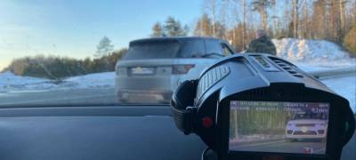 Житель Москвы промчался по Карелии на скорости 145 км/ч и получил штраф