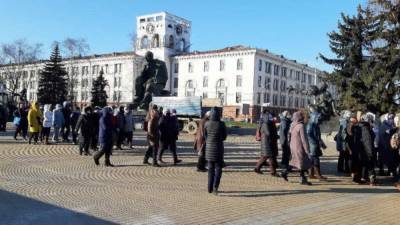 В Минске произошли задержания на протестной акции пенсионеров