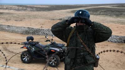 На севере Крыма охотник пытался сбежать от пограничников