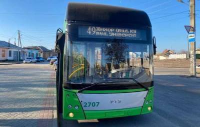 В Харькове запустили новый троллейбусный маршрут