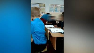 Учительница дала пощечину отказавшемуся покидать кабинет семикласснику