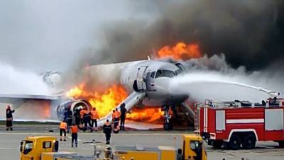 Ростех: катастрофа SSJ-100 в "Шереметьеве" произошла не из-за технических неполадок