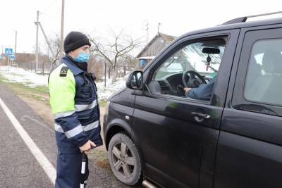 В Берестовицком районе проверили наличие зимних шин у автомобилей