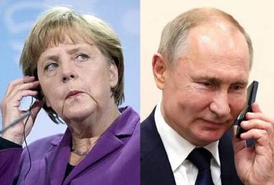 Путин и Меркель обсудили перемирие на Донбассе: детали